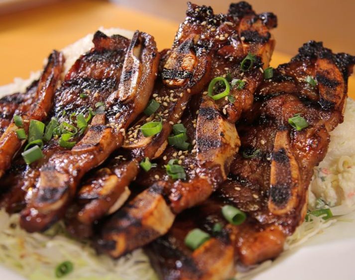 korean bbq short ribs grilled image
