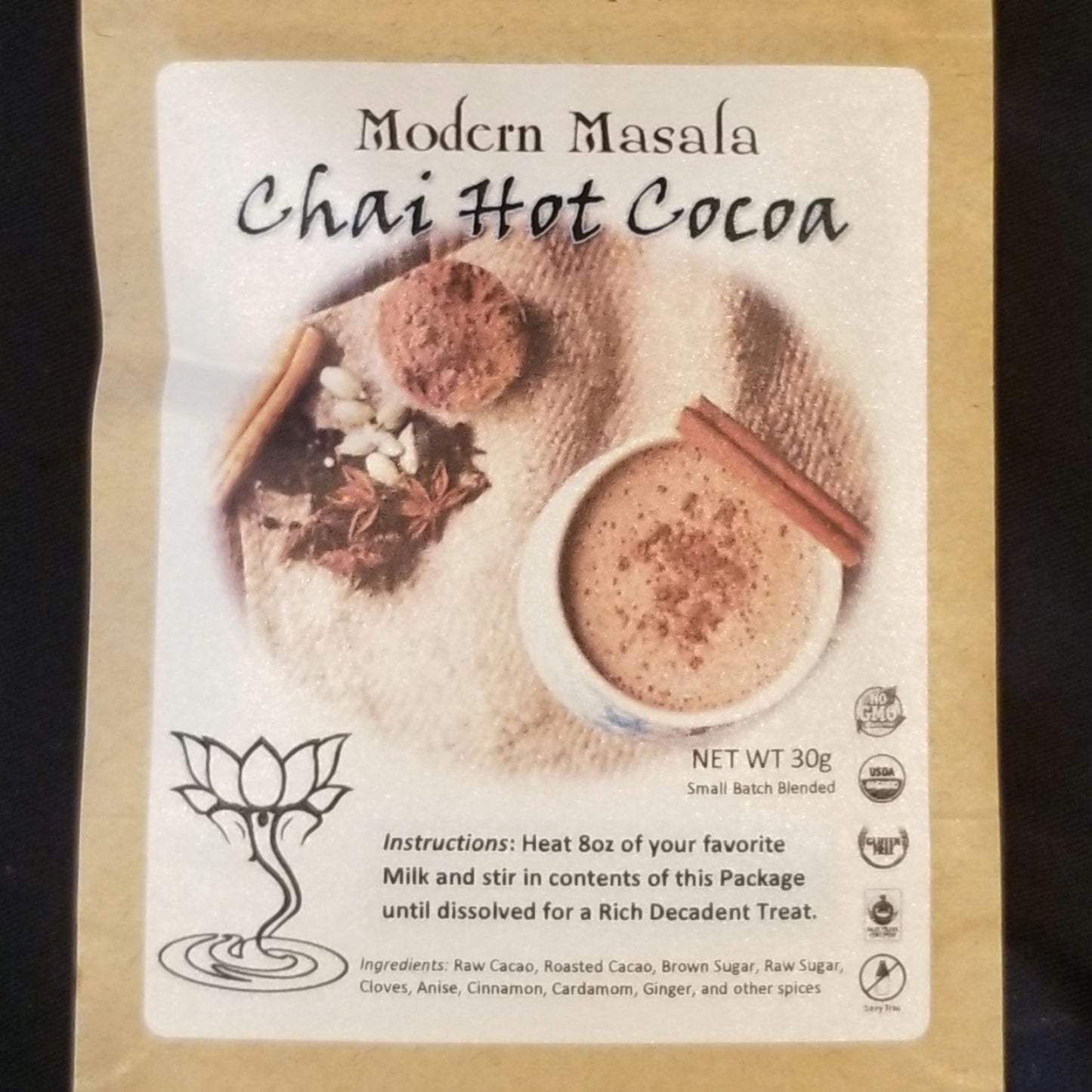 Chai Hot Cocoa label image