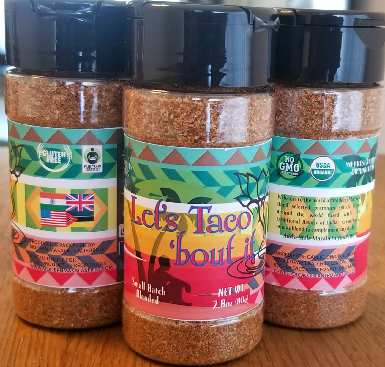 Let's Taco 'bout It Taco seasoning bottle image