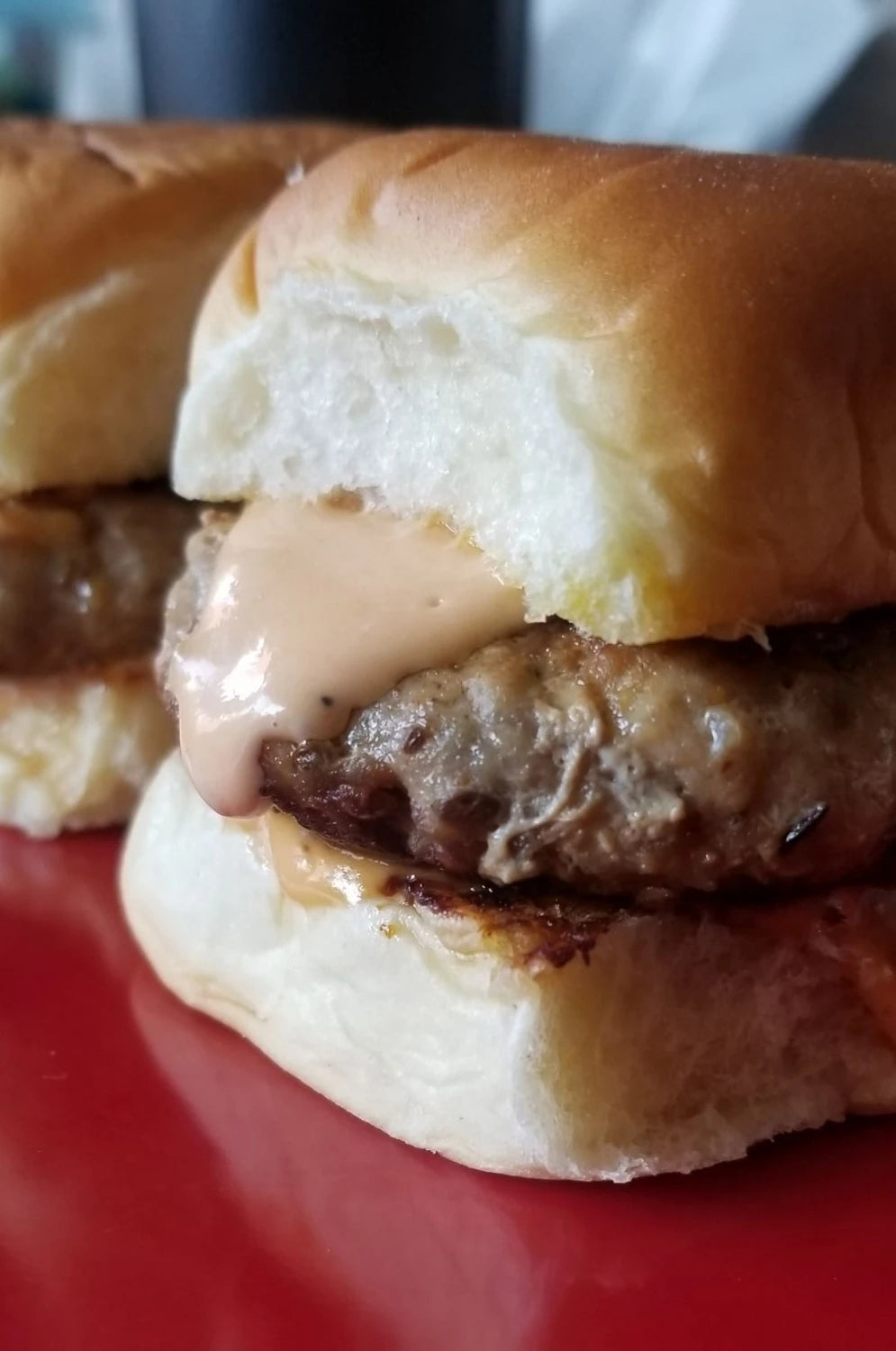 turkey kabab slider made with this seasoning blend.