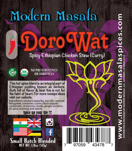 modern masala doro wat ethiopian stew label image 