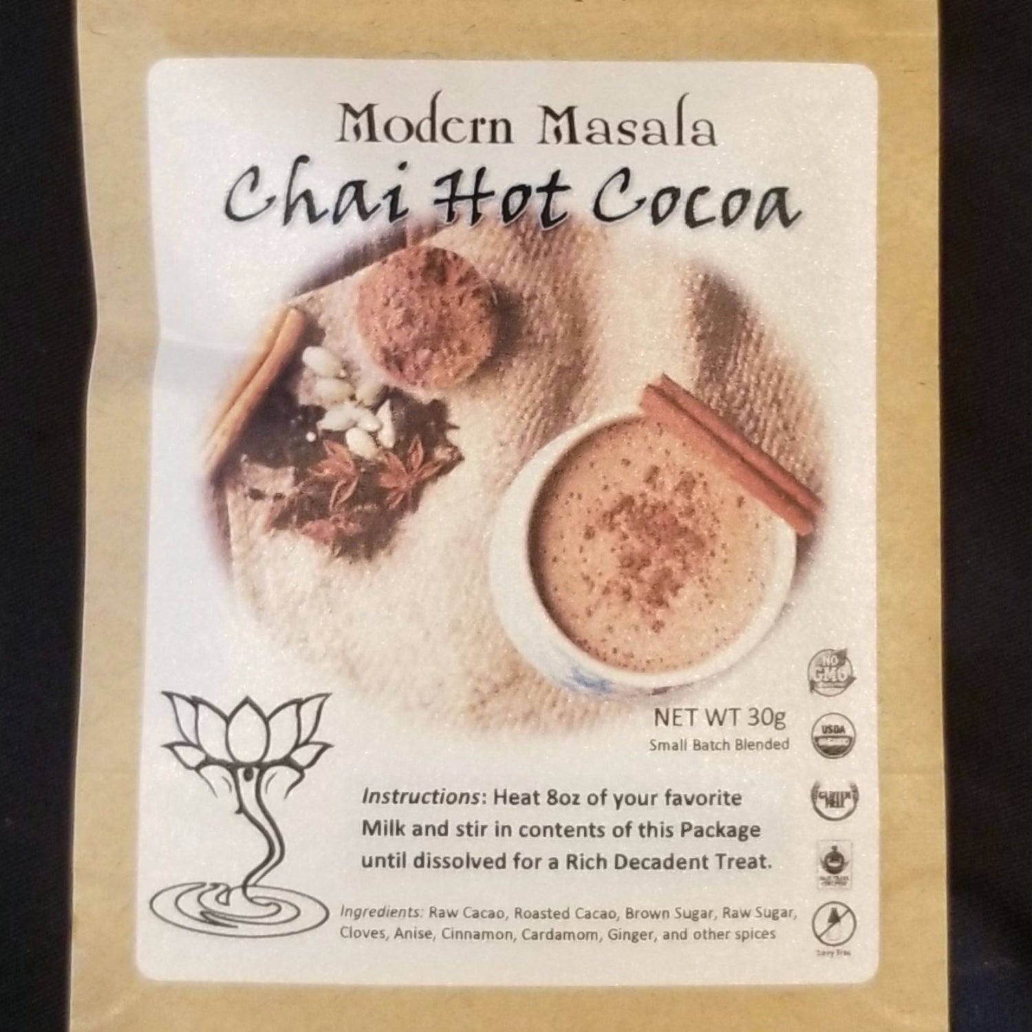 Chai Hot Cocoa label image 