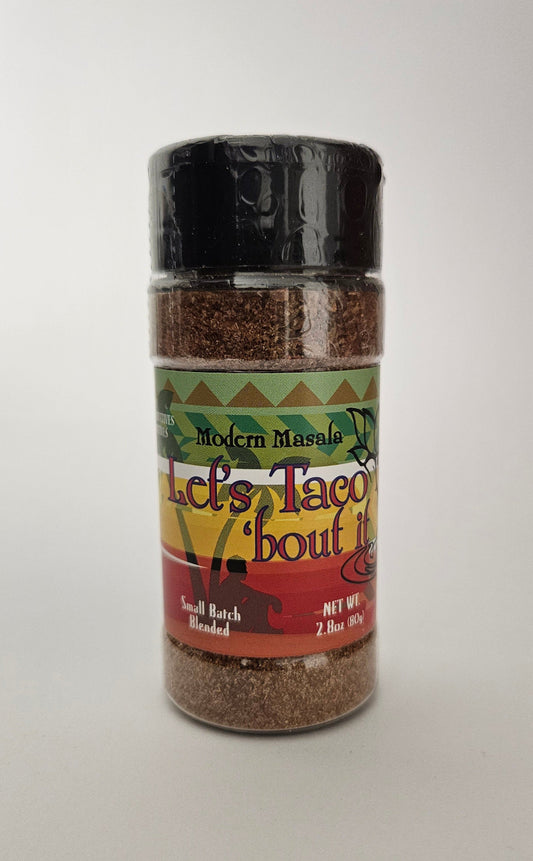 modern masala taco seasoning bottle image