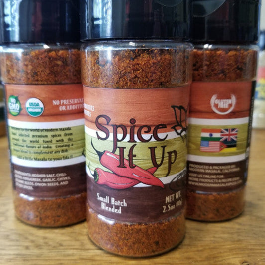 modern masala spice it up bottle