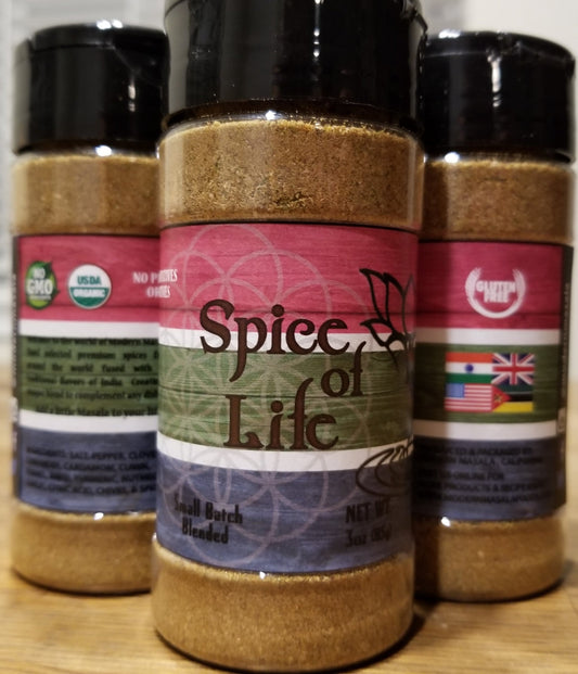 modern masala Spice of Life Seasoning bottle image