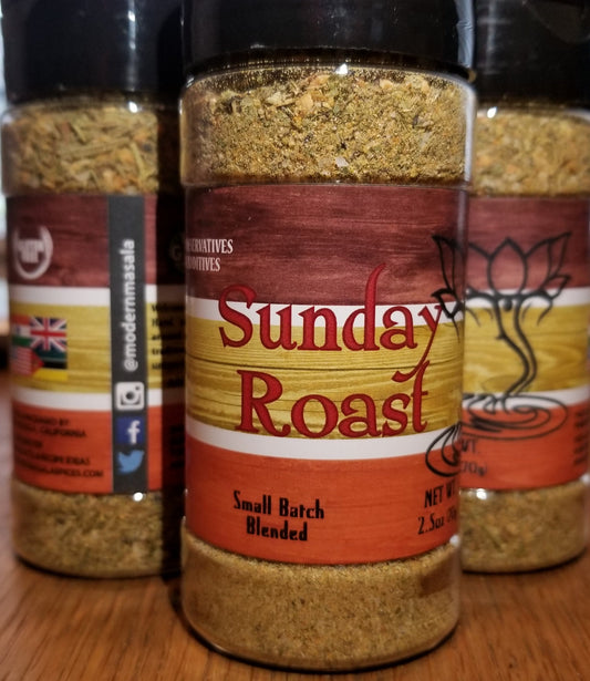 modern masala sunday roast seasoning bottle image 