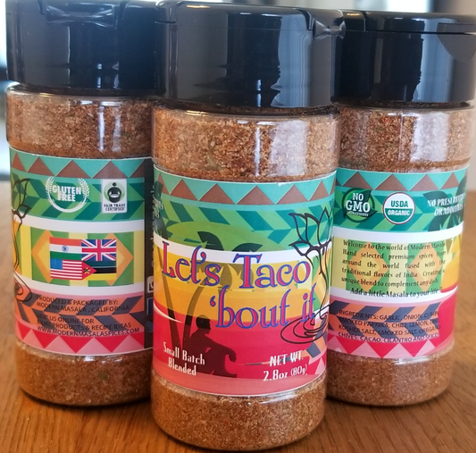 Let's Taco 'bout It Taco seasoning bottle image